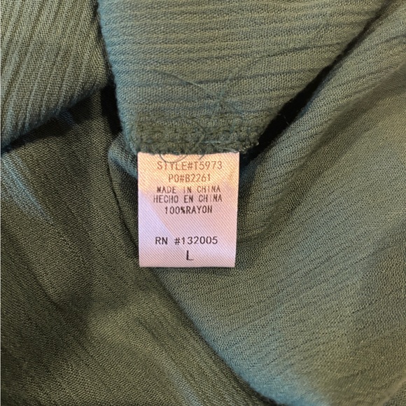 Impressions Lace Detail Blouse - Picture 5 of 5